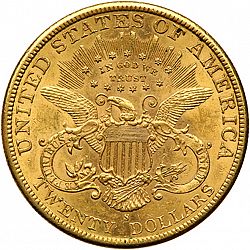 20 dollar 1895 Large Reverse coin