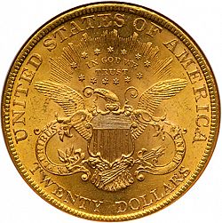 20 dollar 1897 Large Reverse coin