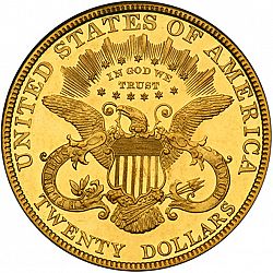 20 dollar 1898 Large Reverse coin