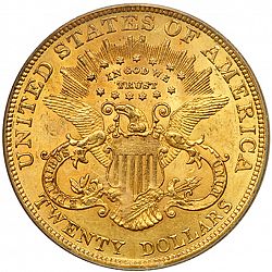 20 dollar 1902 Large Reverse coin