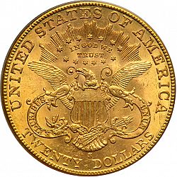 20 dollar 1903 Large Reverse coin