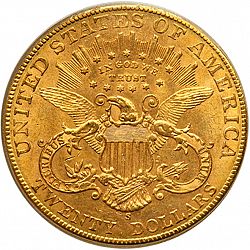 20 dollar 1907 Large Reverse coin