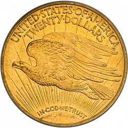 20 dollar 1910 Large Reverse coin