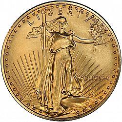 Bullion 1990 Large Obverse coin