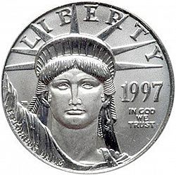 Bullion 1997 Large Obverse coin