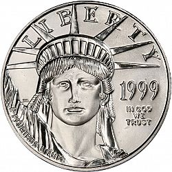 Bullion 1999 Large Obverse coin