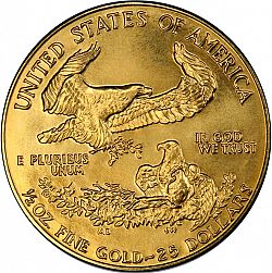 Bullion 1987 Large Reverse coin