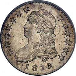 quarter 1815 Large Obverse coin