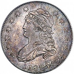 quarter 1827 Large Obverse coin
