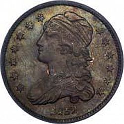 quarter 1832 Large Obverse coin