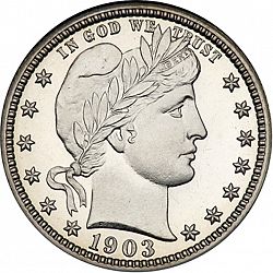 quarter 1903 Large Obverse coin