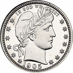 quarter 1905 Large Obverse coin