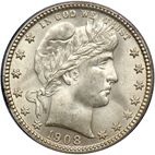 quarter 1908 Large Obverse coin