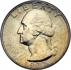 quarter 1932 Large Obverse coin