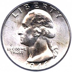 quarter 1946 Large Obverse coin