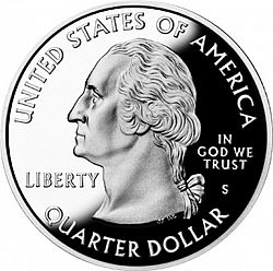 quarter 1999 Large Obverse coin