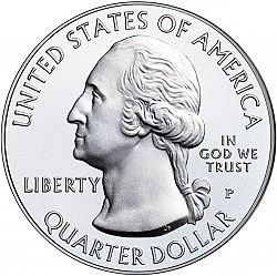 quarter 2015 Large Obverse coin