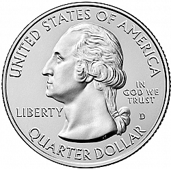 quarter 2018 Large Obverse coin