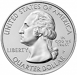 quarter 2018 Large Obverse coin