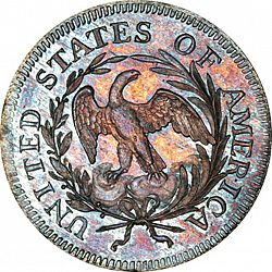 quarter 1796 Large Reverse coin