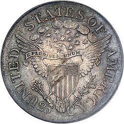 quarter 1807 Large Reverse coin