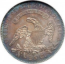 quarter 1820 Large Reverse coin