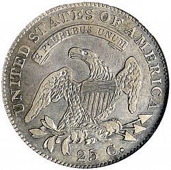 quarter 1824 Large Reverse coin