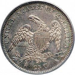 quarter 1833 Large Reverse coin