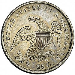 quarter 1835 Large Reverse coin