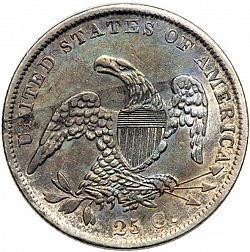 quarter 1838 Large Reverse coin