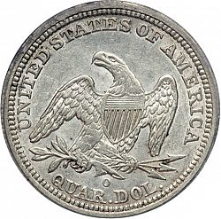 quarter 1841 Large Reverse coin