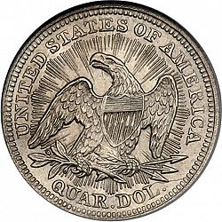 quarter 1853 Large Reverse coin
