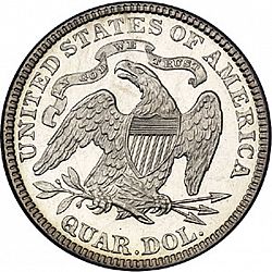quarter 1883 Large Reverse coin