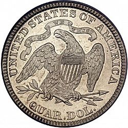 quarter 1884 Large Reverse coin