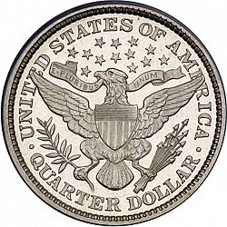 quarter 1894 Large Reverse coin