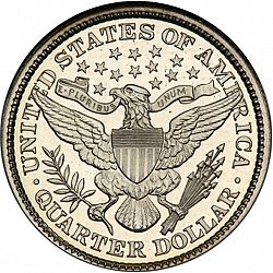 quarter 1895 Large Reverse coin