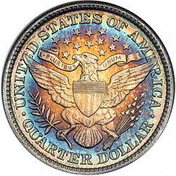 quarter 1895 Large Reverse coin