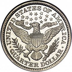 quarter 1896 Large Reverse coin