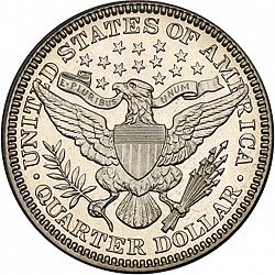 quarter 1902 Large Reverse coin
