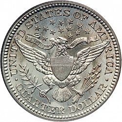 quarter 1906 Large Reverse coin