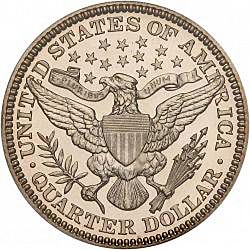 quarter 1908 Large Reverse coin