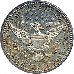 quarter 1915 Large Reverse coin
