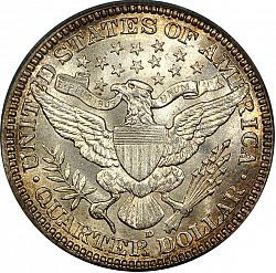 quarter 1915 Large Reverse coin