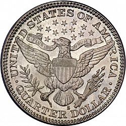 quarter 1915 Large Reverse coin