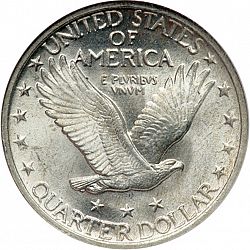 quarter 1920 Large Reverse coin