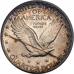 quarter 1923 Large Reverse coin