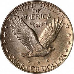 quarter 1927 Large Reverse coin