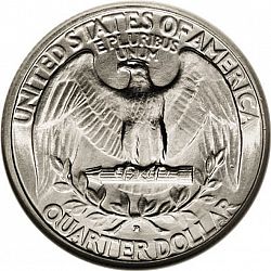 quarter 1932 Large Reverse coin