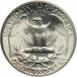 quarter 1935 Large Reverse coin