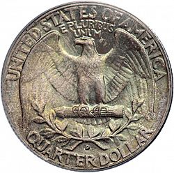 quarter 1942 Large Reverse coin